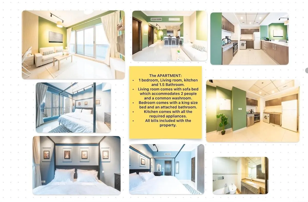 公寓 Charming Stay By Dubai Marina 阿拉伯联合酋长国
